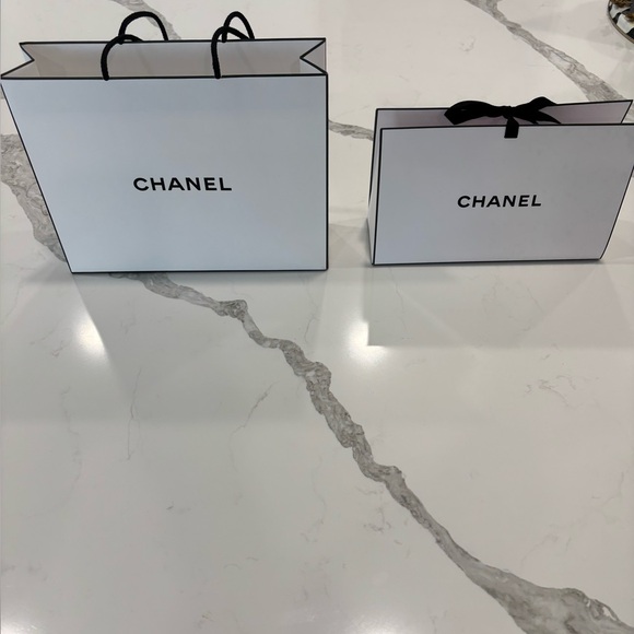 CHANEL Other - Chanel White Gift Bags Set